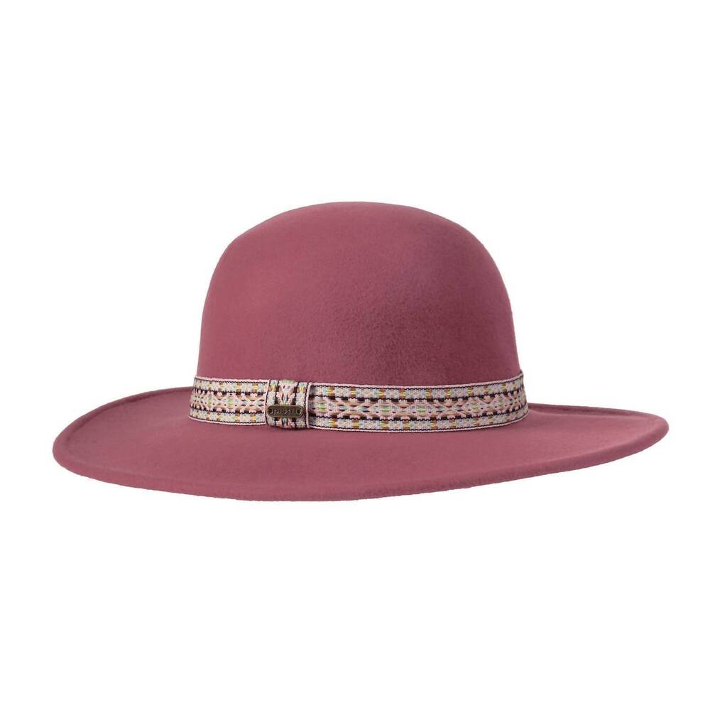NEW PISTIL women's marlowe wide brim hat in rosewood